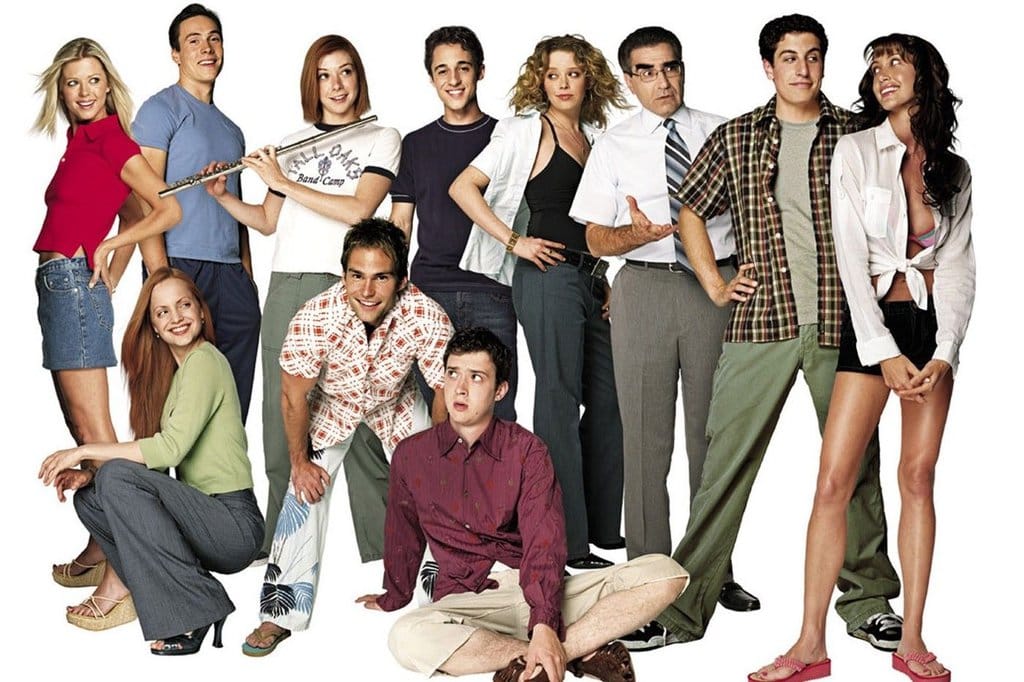 The cast of American Pie