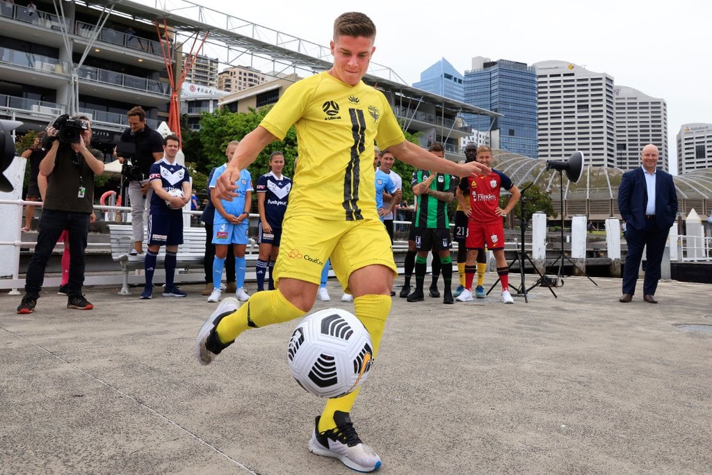 Cameron Devlin, the Australian soccer player who received Lionel Messi’s 1000th game jersey