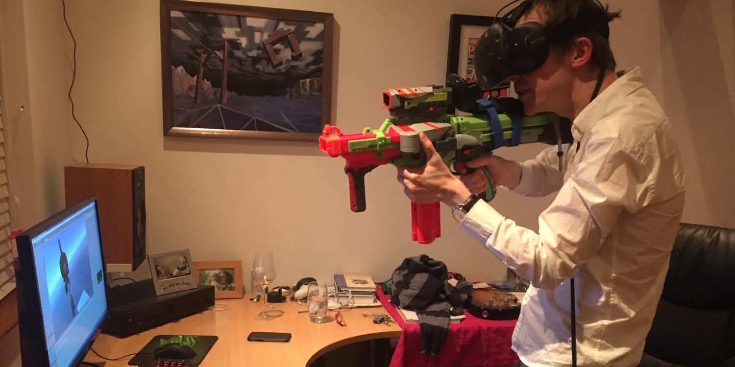 Nerf Guns May Be Upgraded to Become VR Controllers In the Future