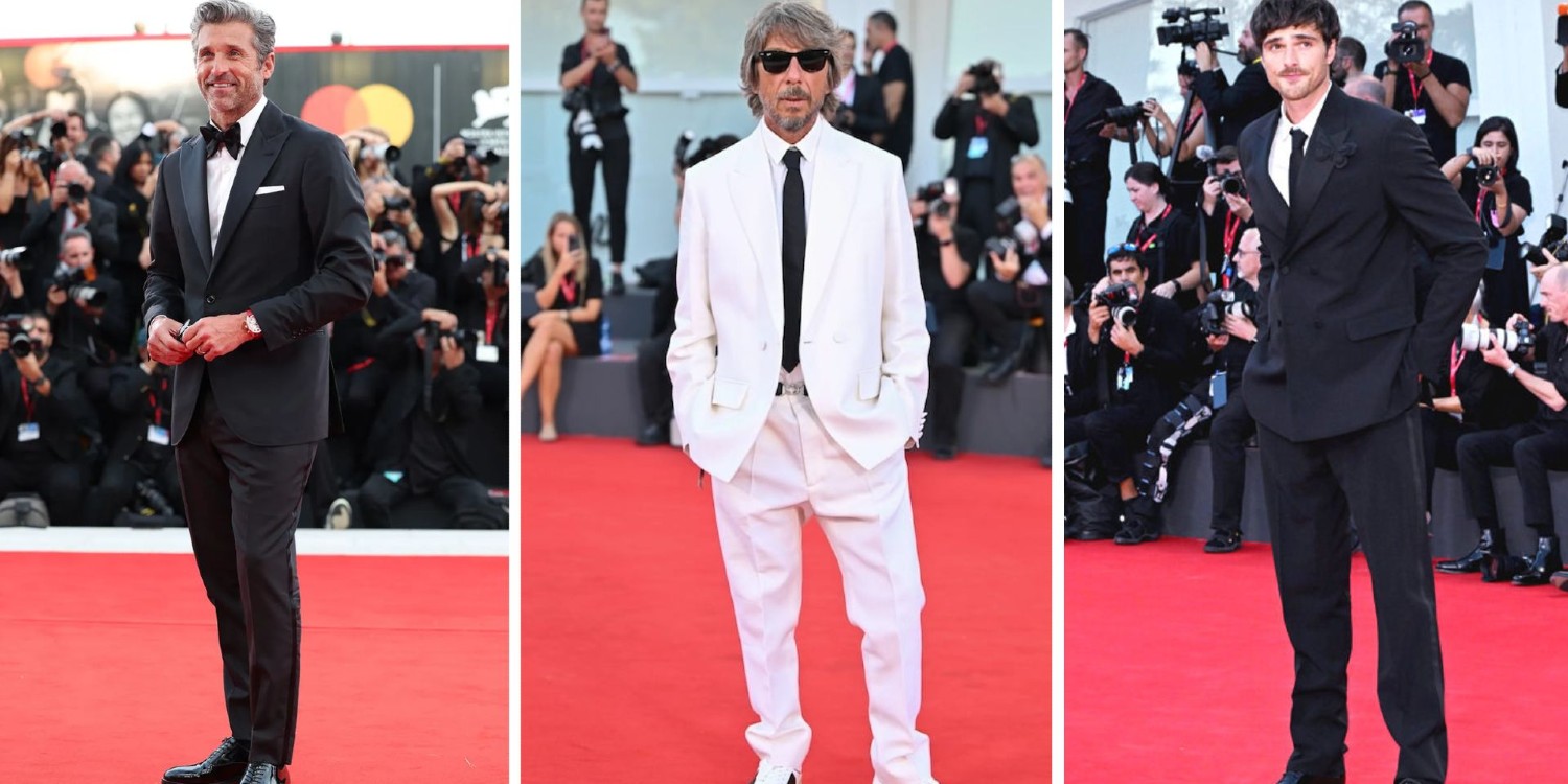 Hollywood A-Listers Grace the 2023 Venice Film Festival in Stylish Menswear Looks